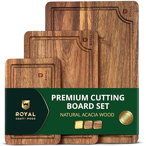 I just received a contribution towards ROYAL CRAFT WOOD Acacia Wood Cutting Boards Set of 3 – Premium Wooden Cutting Boards for Kitchen Meal Prep &amp; Serving - Charcuterie &amp; Chopping Butcher B from repinthe252 via Throne. Thank you! throne.com/lexylou #Wishlist #Throne