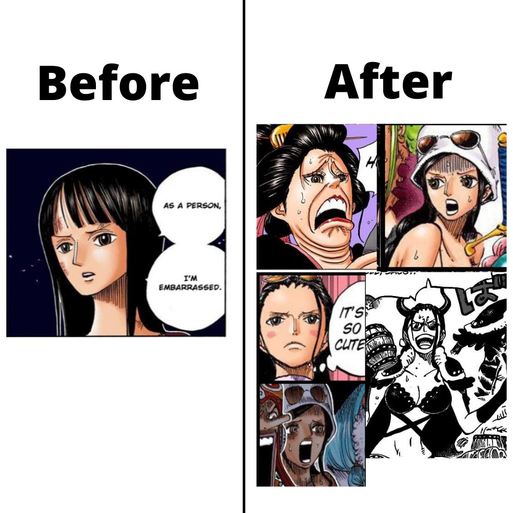 RobinFlours's tweet image. This is what good writing means: a traumatized woman becoming safe enough to smile.