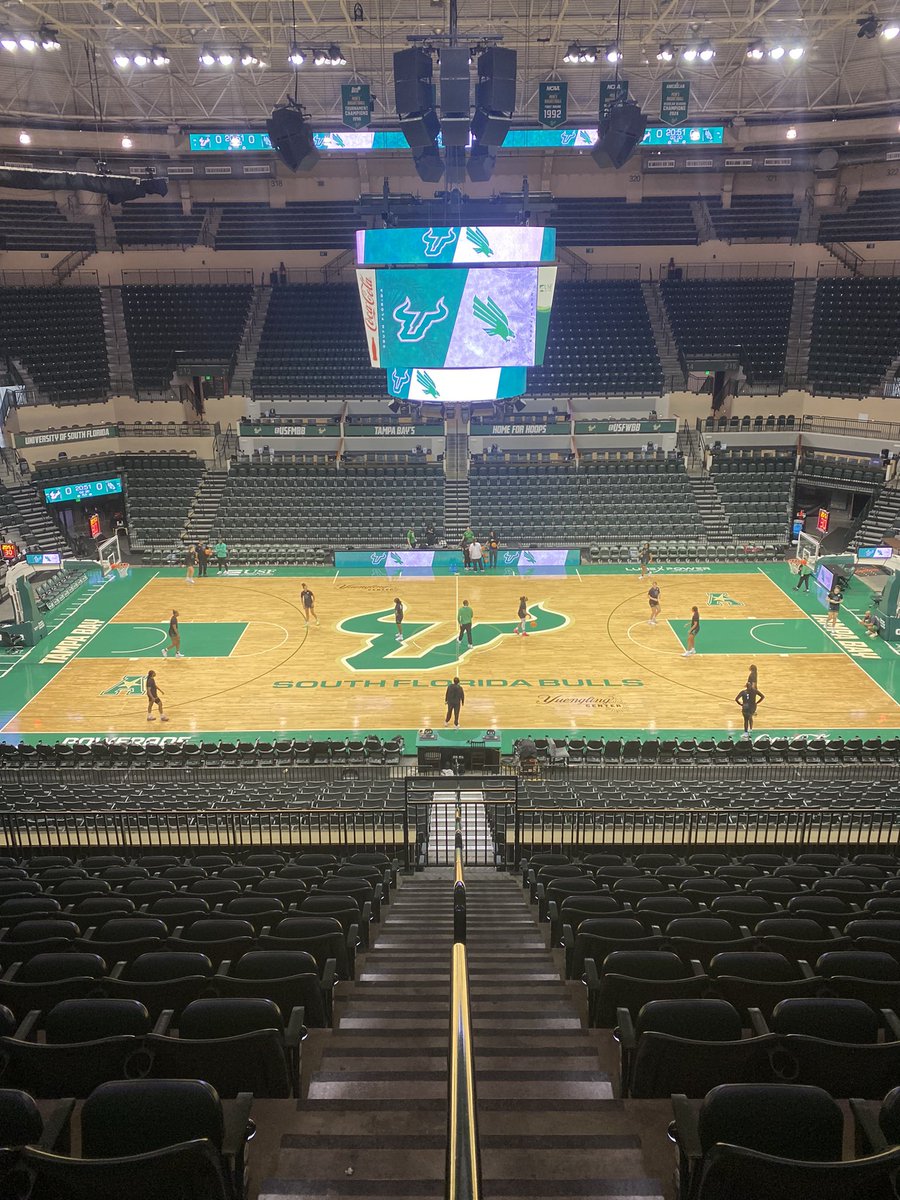 samantoniokaman's tweet image. @MeanGreenWBB starts 2026 in Tampa to take on the preseason favorites and last year’s @American_Conf champions. UNT and @USFWBB have split the last 4 meetings, with the Bulls winning the last matchup in the AAC Semifinals. Pregame starts on @MGSNetwork at 6:30 ET/5:30 CT