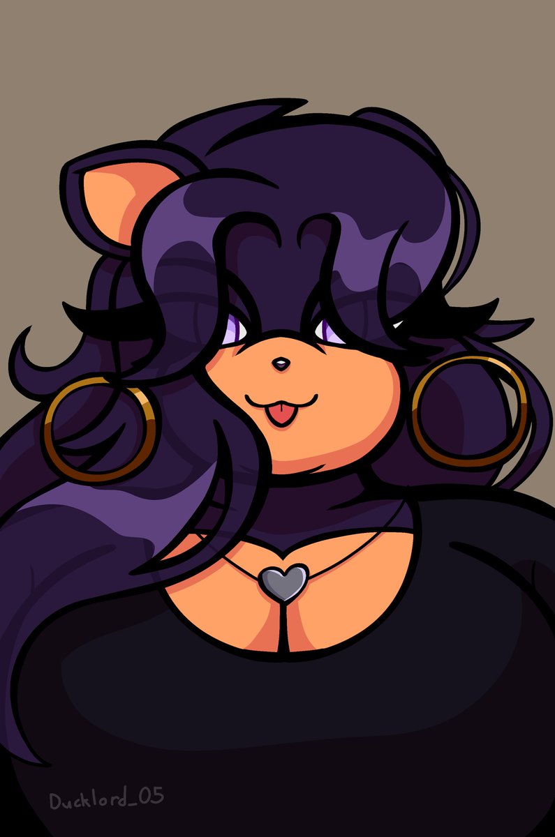 Lavender took a bad selfie