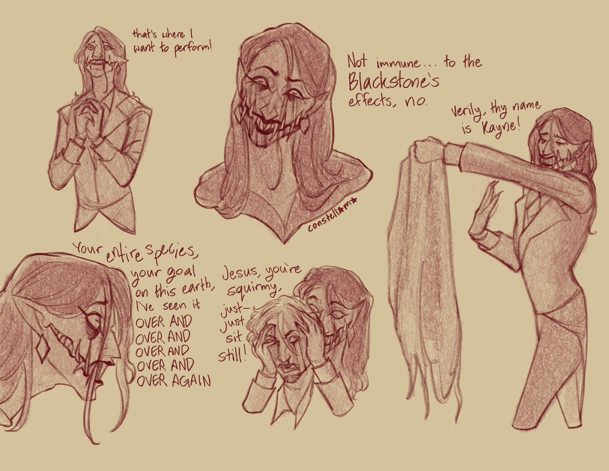 constellama's tweet image. // malevolent 59 spoilers
.
.
.

kayne doodles from the new episode &amp;lt;3

#malevolent #malevolentpodcast