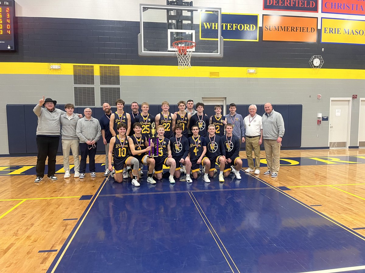 Congratulations to the Whiteford Bobcats, champions of the first Advance New Year’s Bash!