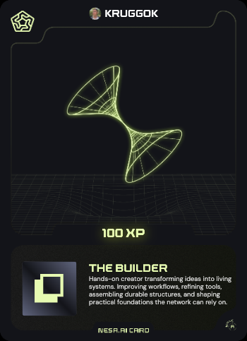 Look at the Nesa Card I got