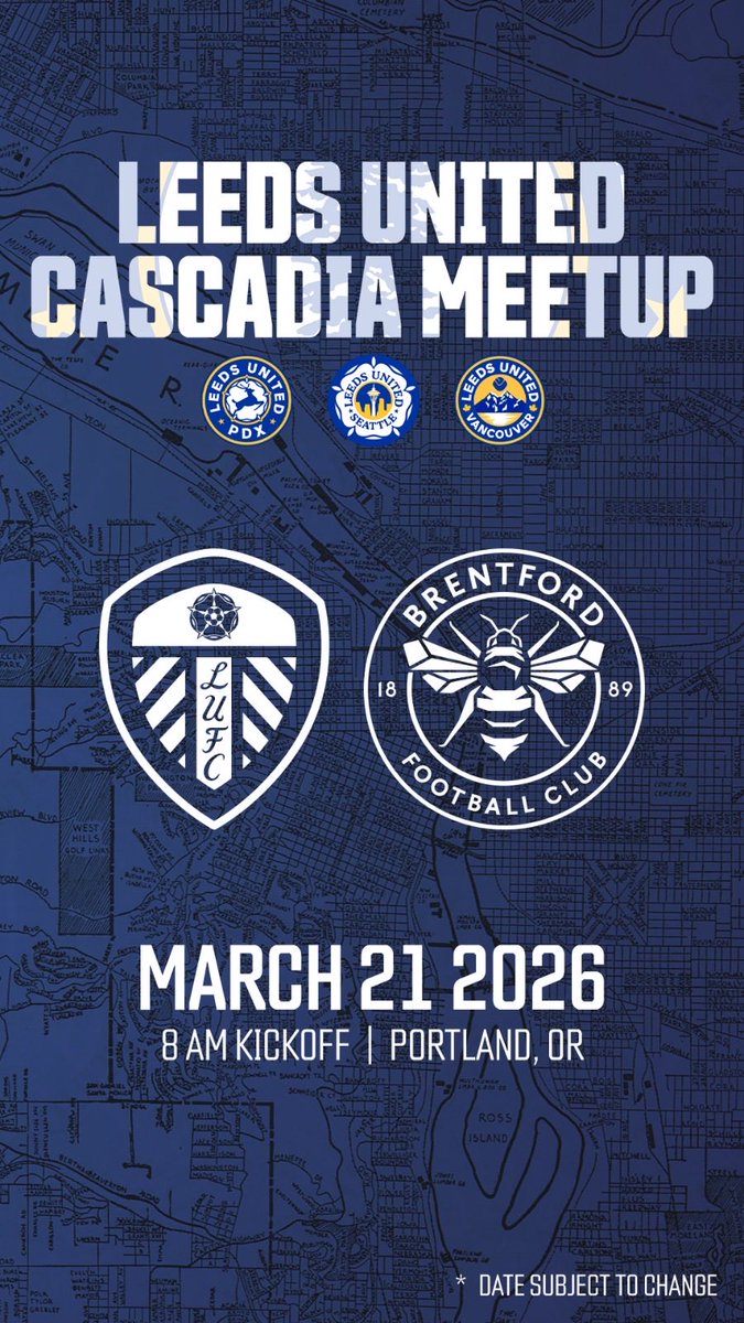 LufcVancouver's tweet image. #Cascadia #LeedsUnited #Vancouver #seattle #Portland @luamericas @LUFCSeattle leedsunited PDX
