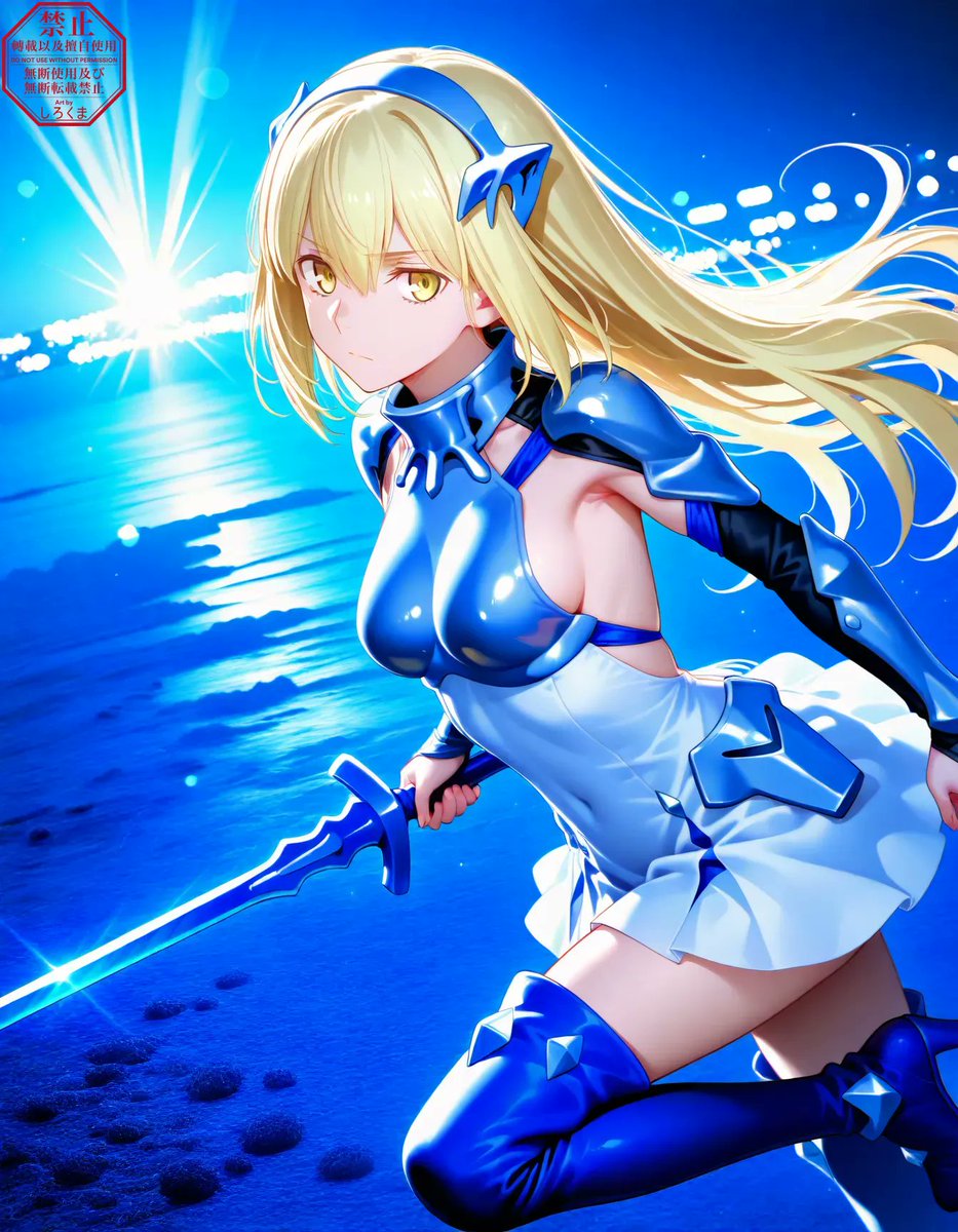 ダンまちより アイズ・ヴァレンシュタイン 久しぶりに作ってみました😁