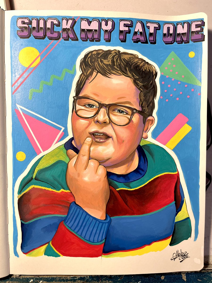 alekskawai's tweet image. J’ai adoré la saison 5 de Stranger Things et je vous emmerde 🖕🏻😂🎨