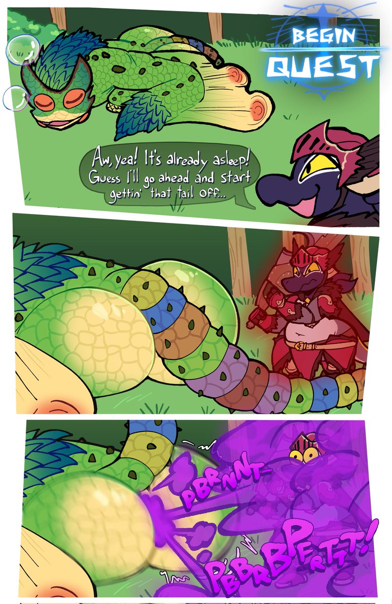 slinky_stinks's tweet photo. with mh on the mind let me share this insane comm i got from leprosick early last year https://t.co/mzZVUP3iq7