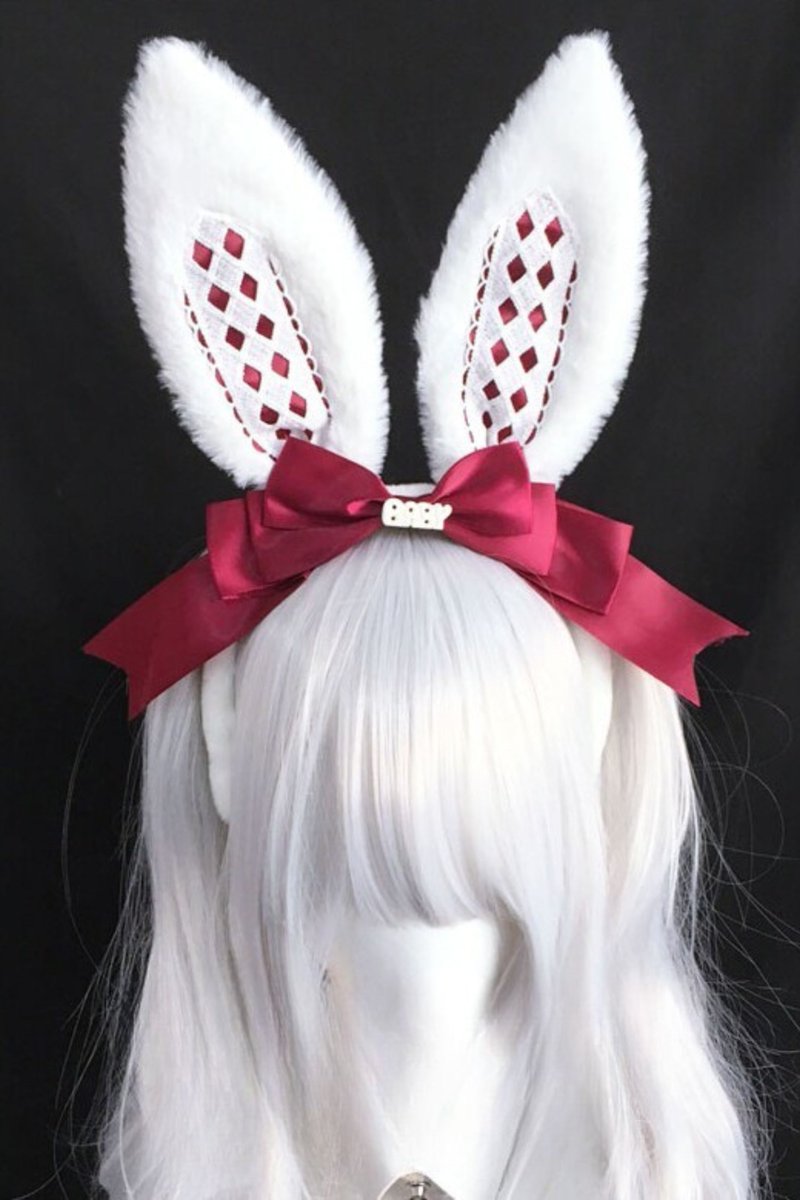 🤍うさ耳カチューシャ🐇