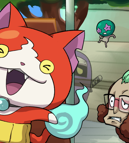 don't have a lot to show at the moment as i'm hella busy atm, but here's another teaser for that thing you'll hopefully be seeing soon!!
#妖怪ウォッチ