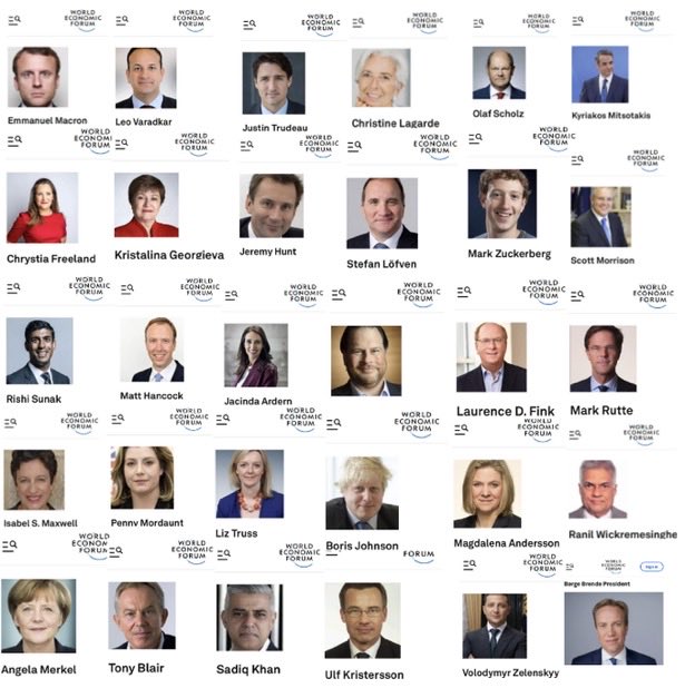 All the world leaders that all meet up in Davos

All made the exact same errors
- open borders 
- COVID 
- vax mandates 
- Digital ID 
- CBDC 
- green energy 
- trans

All at the exact same time, in the exact same direction

just coincidentally.