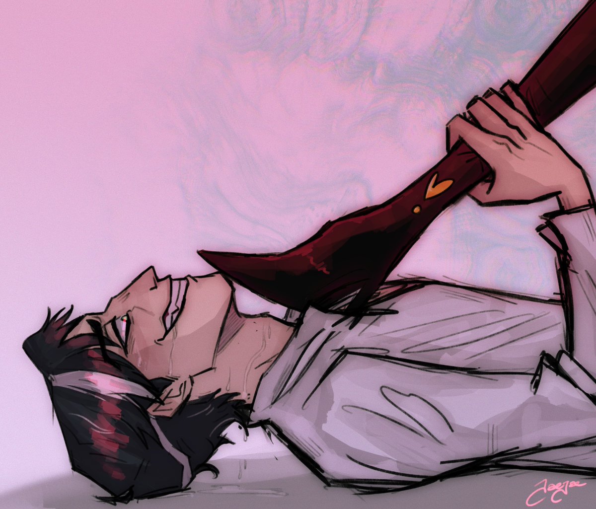 jaeIicious's tweet image. He's enjoying this a lot! ☺️

#staticmoth #voxval #hazbinhotel #vox #valentino #vincentwhittman