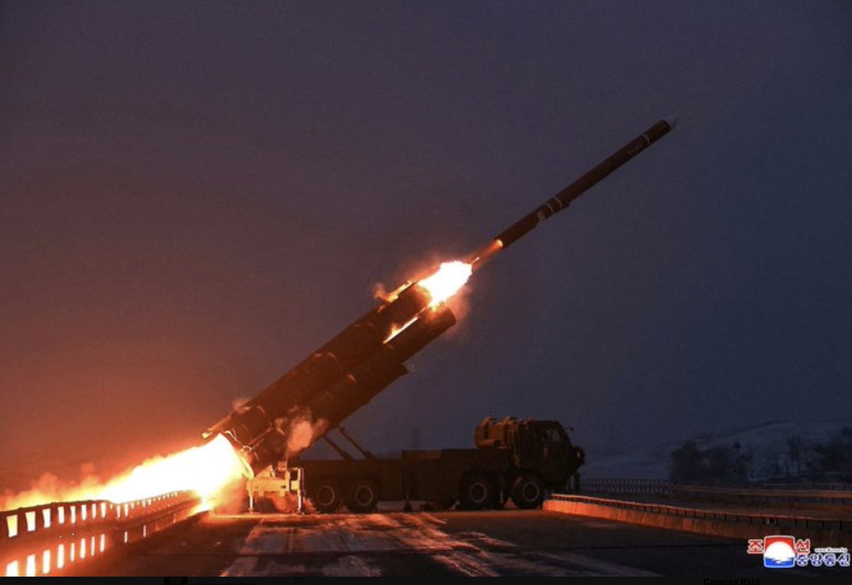 BREAKING: Major Fallout from Trump’s actions in Venezuela have already begun:

- North Korea just fired two ballistic missiles into the Sea of Japan.

- China is increasing military activity around Taiwan and conducting more aggressive drills.

- Many World leaders condemning