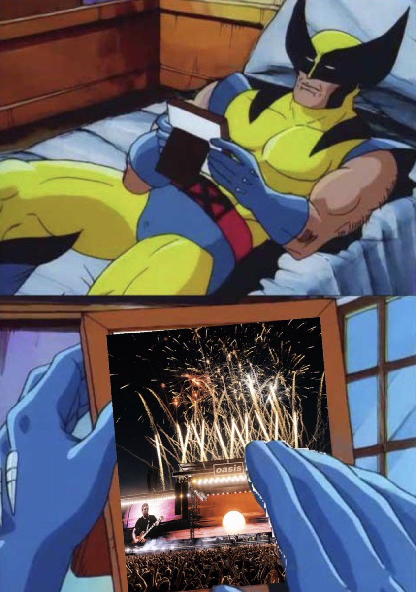 Mentally I’m still at oasis live 25