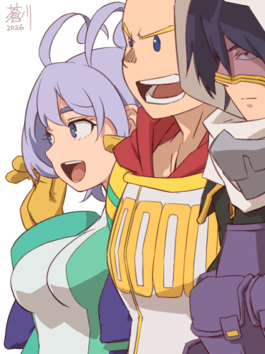 3人ともビッグ3の名にふさわしい #ヒロアカ 