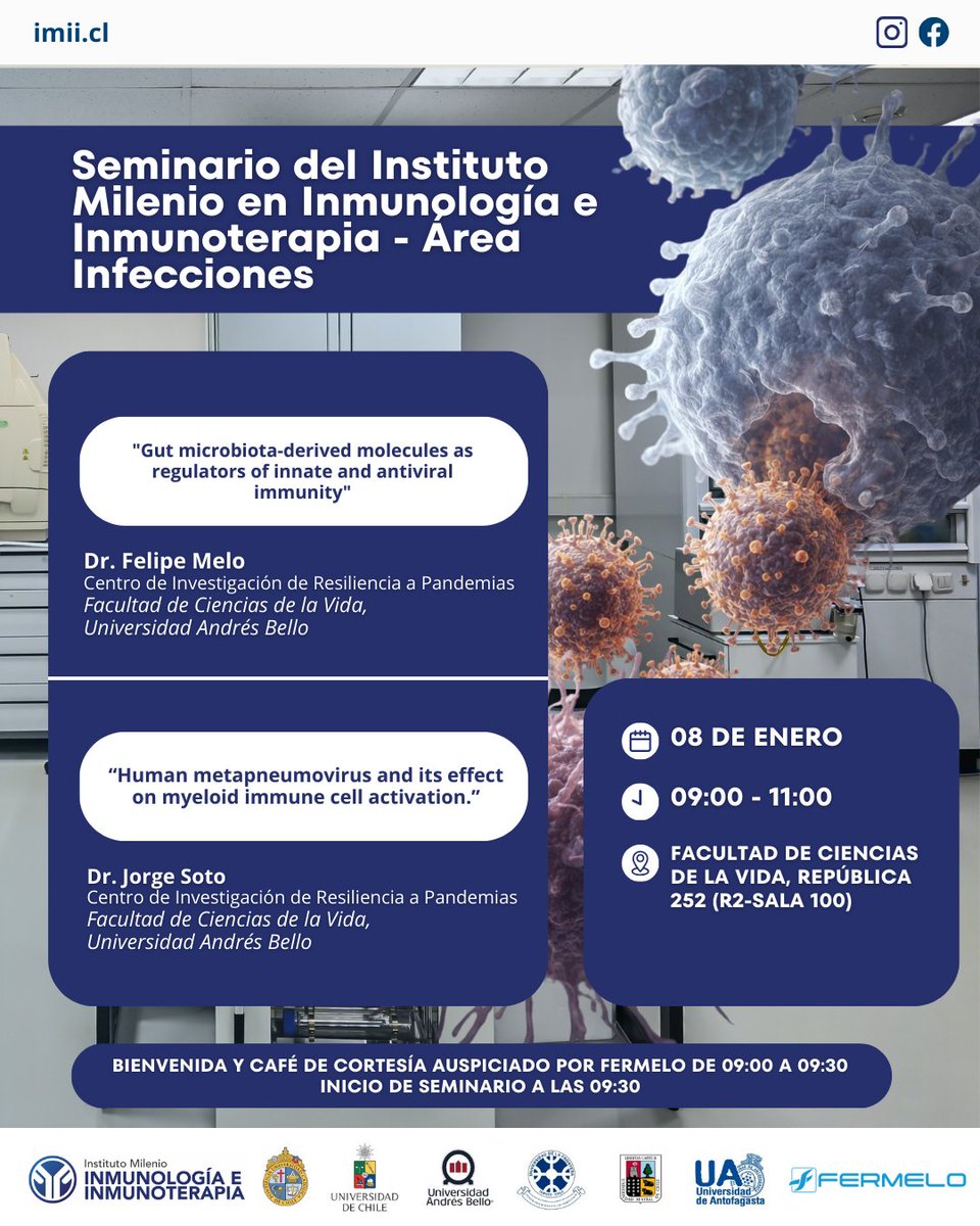 Instituto Milenio en Inmunología e Inmunoterapia tweet media