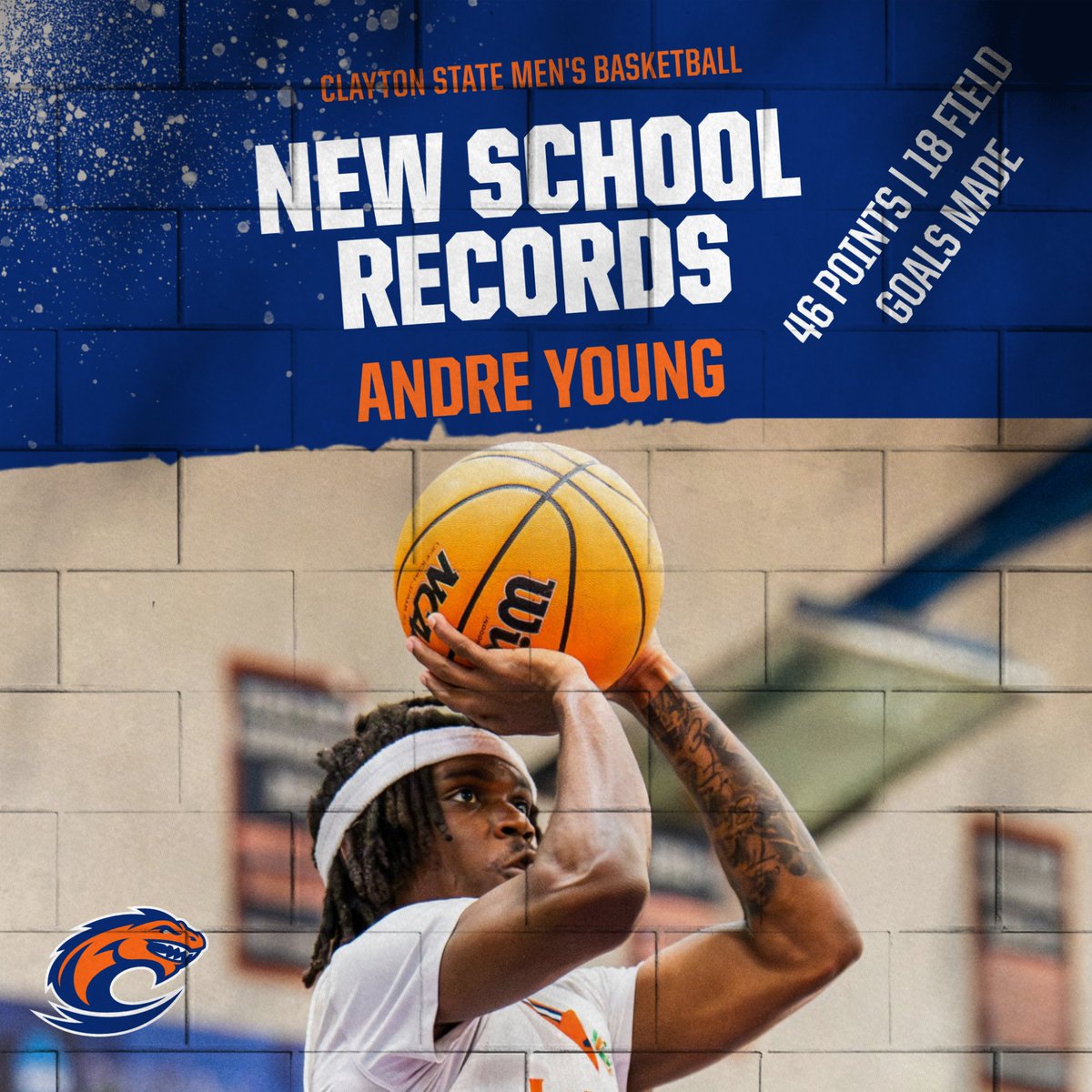 Clayton State Athletics tweet media