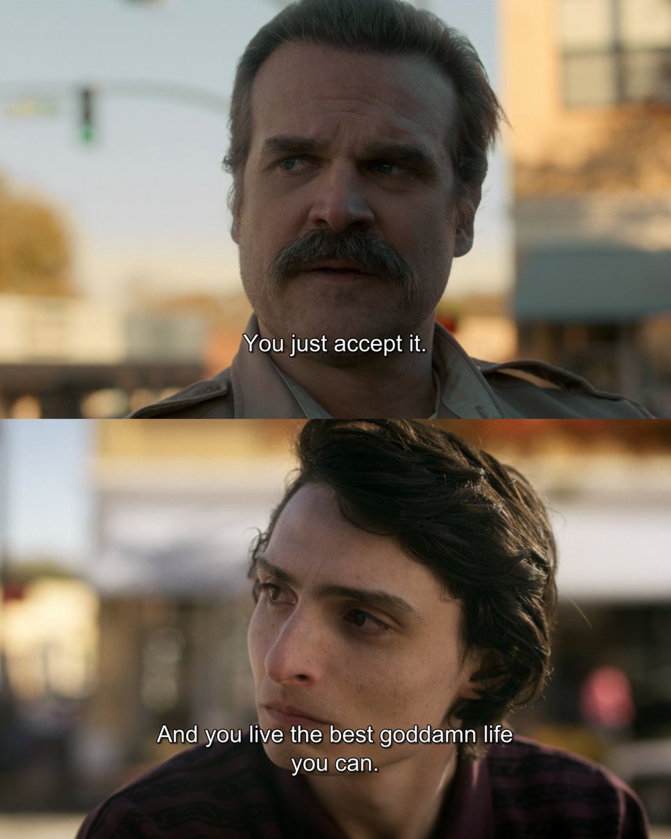 ashotmagazine's tweet image. “What happened is not your fault.” 

— Stranger Things finale.