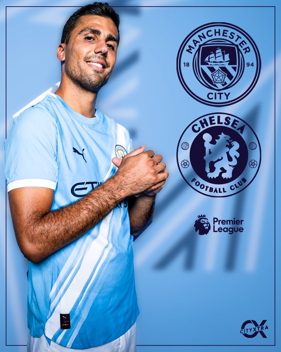 City_Xtra's tweet image. 𝗜𝗧'𝗦 𝗠𝗔𝗧𝗖𝗛𝗗𝗔𝗬!!!

🏆 Premier League
🏟 Etihad Stadium
🆚 @ChelseaFC 
⏰ 17:30 (UK)
📺 Sky Sports