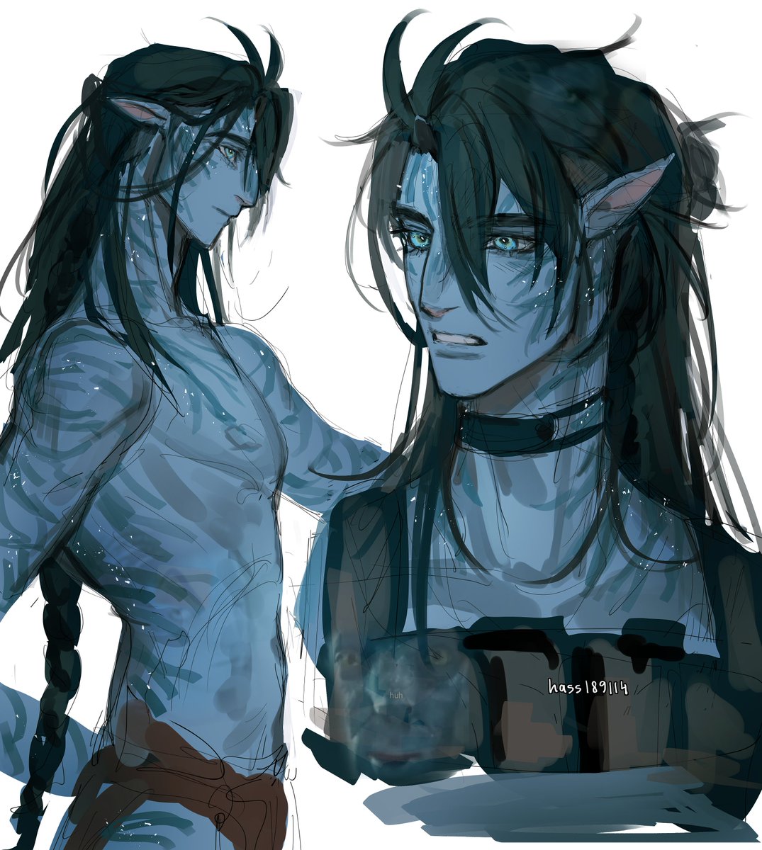 hass189114's tweet image. blue phainon.