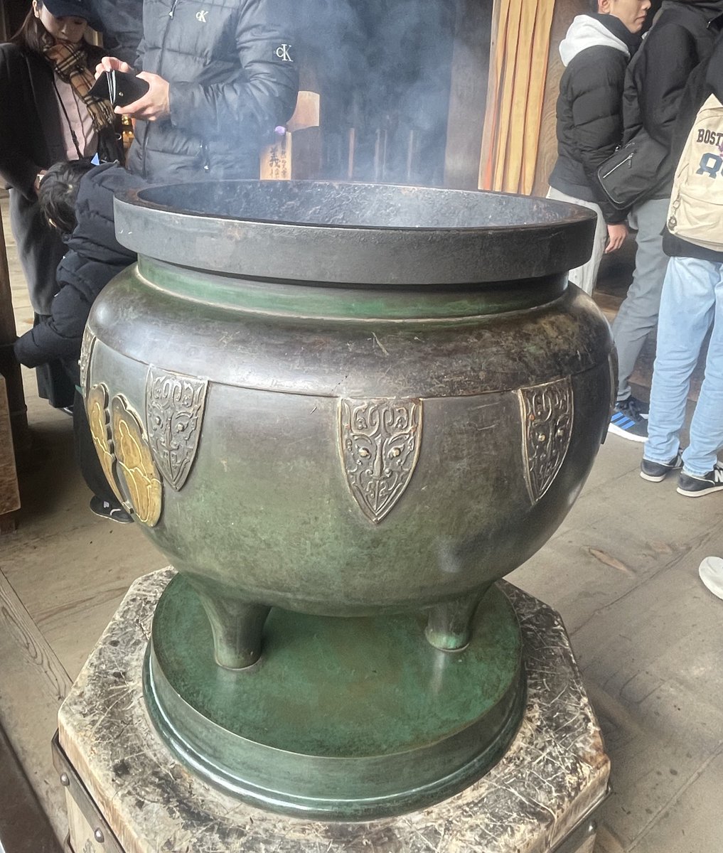 Infinity1028f's tweet image. 清水寺へ初詣
魔封じの芳香が発動中だった