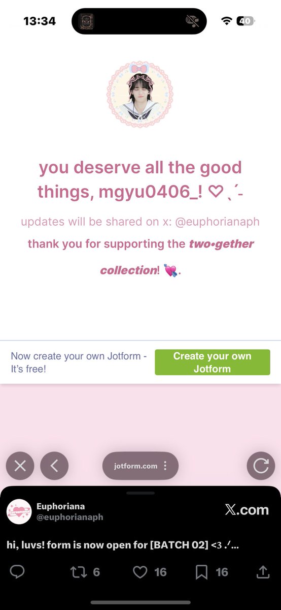 Yannie will see SVT again 🥹❤️ tweet media