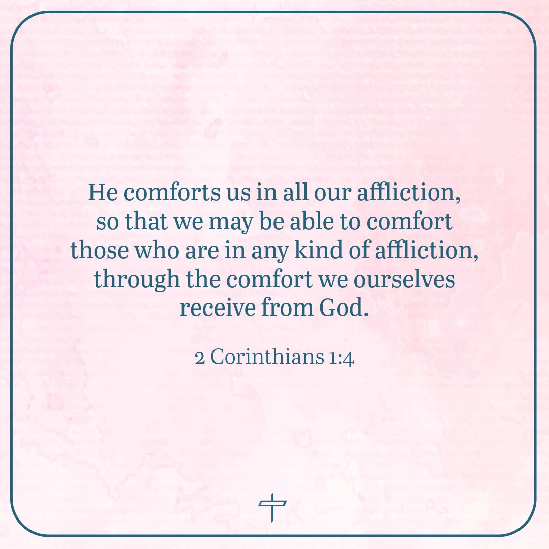 XDevotions's tweet image. 2 Corinthians 1:4