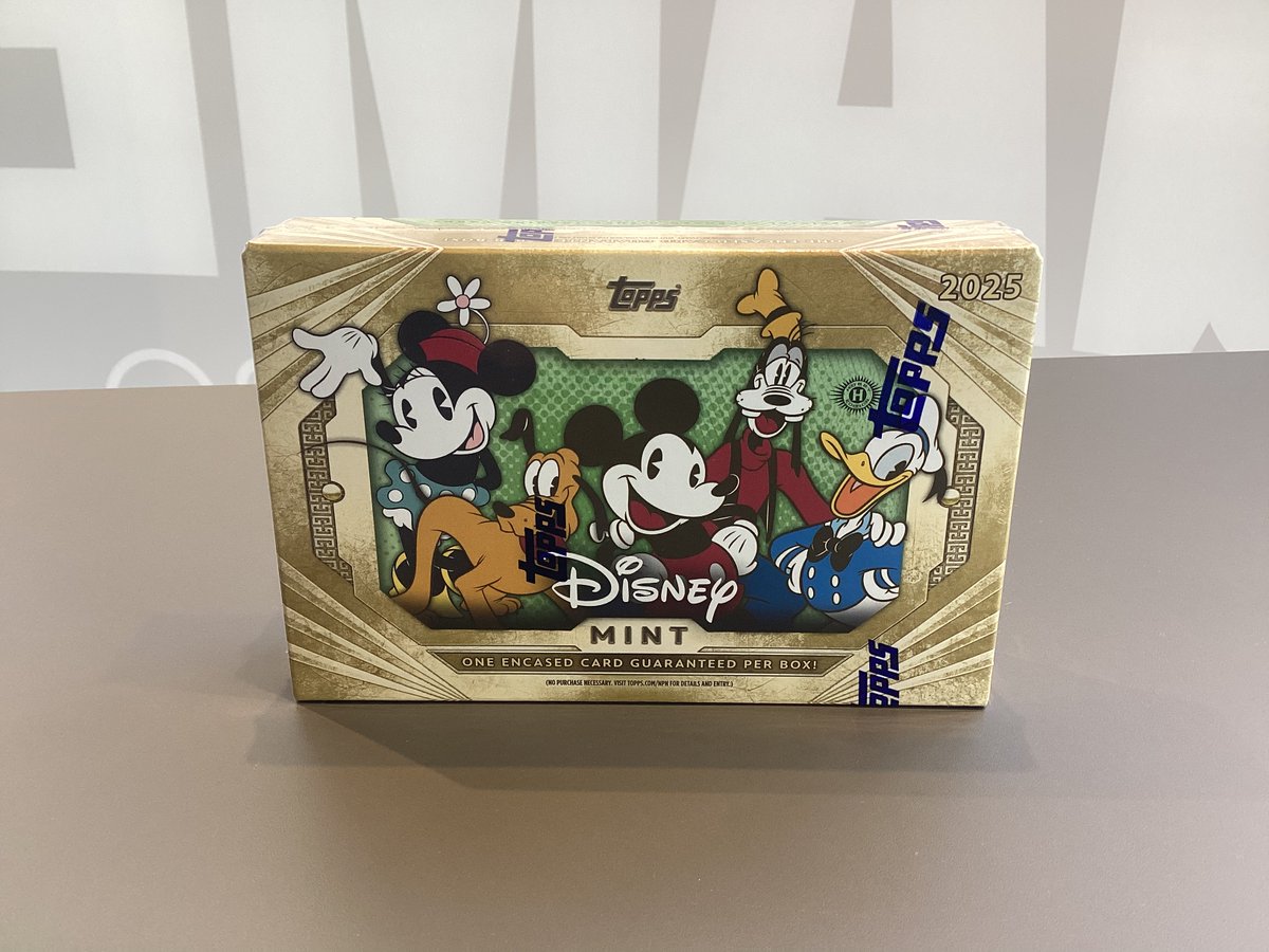 商品情報】 #TOPPS #ディズニー 2025 TOPPS MINT DISNEY HOBBY 販売中