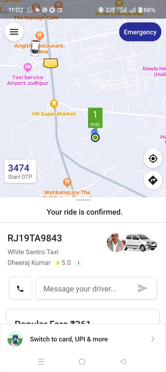 <a href="/Olacabs/">Ola</a> 
<a href="/JodhpurDm/">District Collector & Magistrate, Jodhpur</a> 
<a href="/CP_Jodhpur/">Jodhpur Police</a> 
<a href="/Olacabs/">Ola</a> Why are Ola drivers asking for extra money after booking is confirmed? If we refuse, they cancel or misbehave. This is happening almost every time. Is Ola running on harassment instead of rules? #Ola #BadService #CustomerHarassment