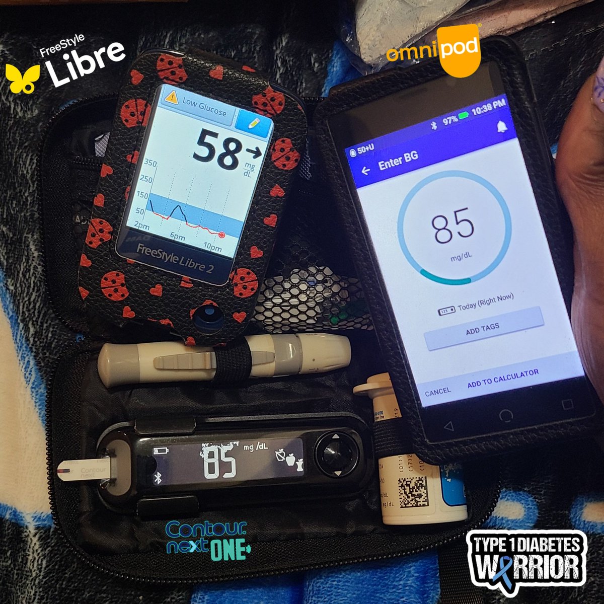 And THIS is why I don't trust all the readings from my sensor!
THIS is why I'd never let my #insulinpump be synced to my sensor!

#BlackDiabetic #DiaBadAss #T1D #DiabetesWarrior #T1DActress #T1DLife #T1DDancer #T1DBowler #PreExistingCondition #TypeOneDiaBadAss