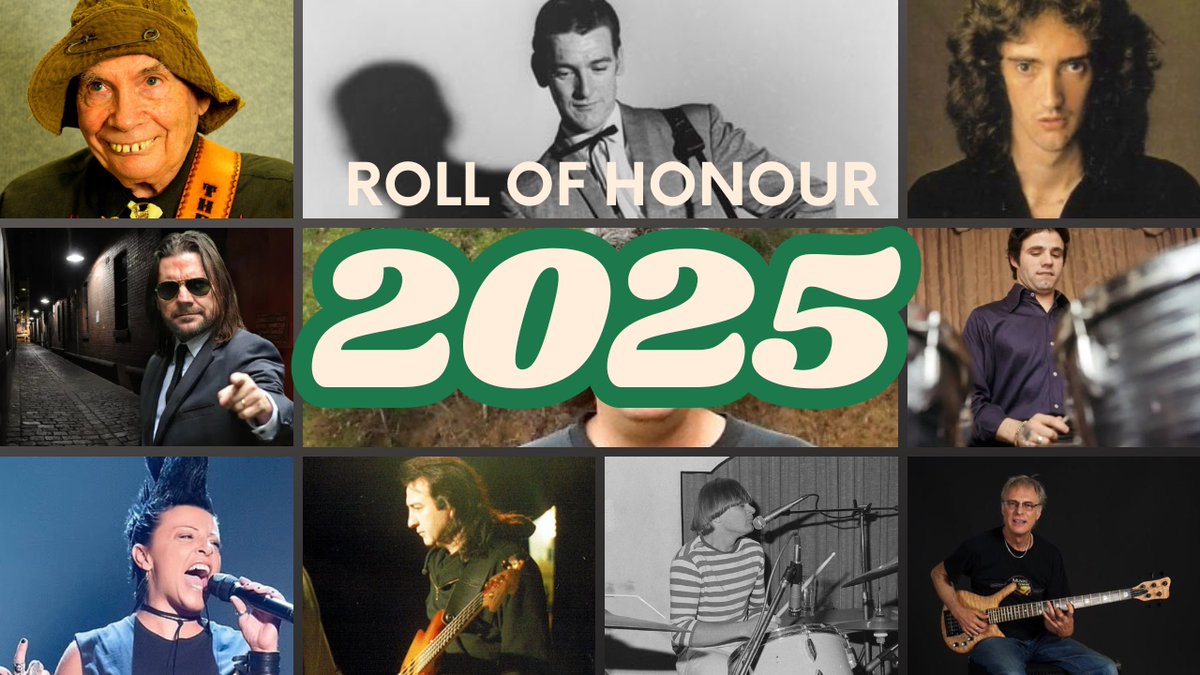 AusMusicHistory's tweet image. Tough year for Aussie music in 2025—paying tribute to legends like Chad Morgan, Snowy Fleet, Col Joye, and more in our Roll Of Honour video. Careers, hits, and clips. What’s your fave memory? Watch: youtu.be/3xfY5Voqfbg #AustralianMusic #RollOfHonour2025 #AussieRock