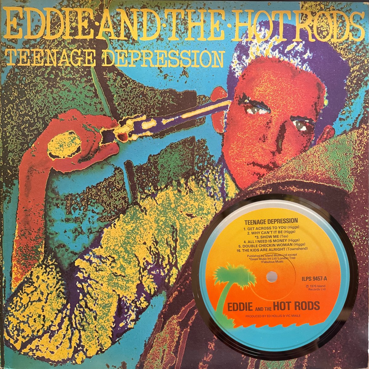 PUNK】 BLUE-RIMラベル初版、UK-ORIGINAL🇬🇧✨ UK 70s PUB ROCK/PUNK