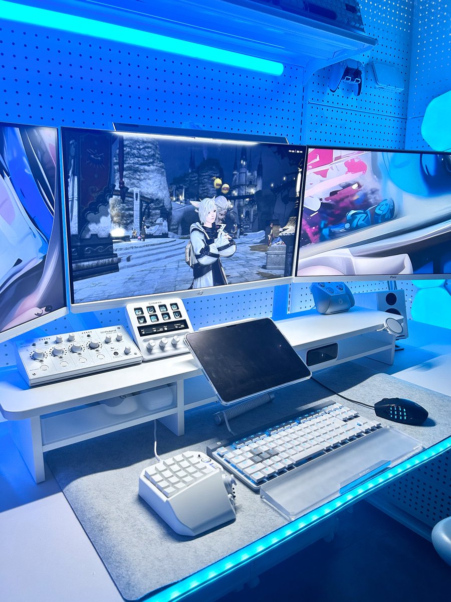 mashu0610's tweet image. 個人的にFF14をプレイする際は
「MH-Delta」×「G600t」の組み合わせでプレイしています🐻‍❄️
G600tは言わずもがなGシフトを組み合わせて大量に割り当て可能で、
MH-Deltaは、個人的にアナログスティックがある白左手デバイスということで惹かれて購入したのですが、非常に使い勝手が良くてオススメです。