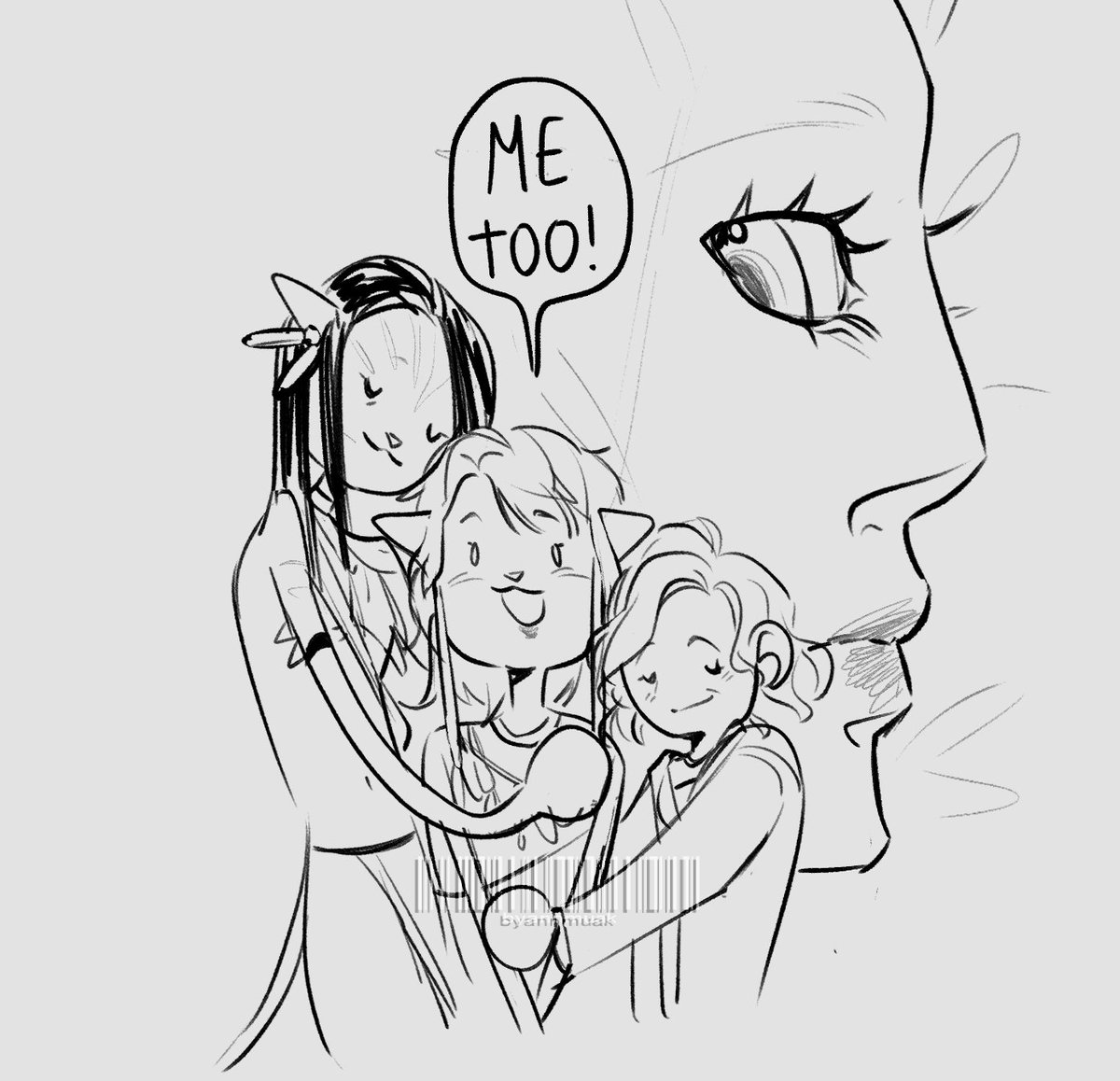 They love her 🥰
*Cough cough* eywa *cough cough*