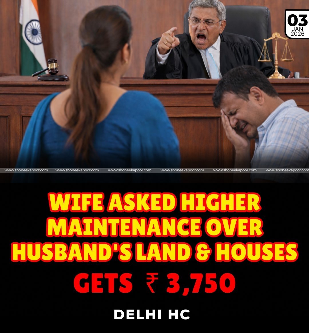 Greedy wives overload courts with asset lies. HC cuts from ₹5k to ₹3,750—real capacity rules. No lottery for exes!

<a href="/NyayPrayaas/">NYAY PRAYAAS FOUNDATION</a>