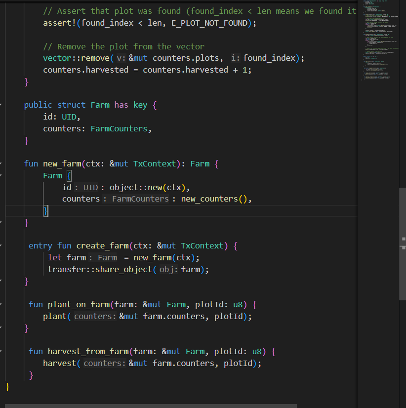 Day 17 / 21 #SuiChallenge ✅

Ownership mastered on #Sui! 🚜

Wrote entry functions for external calls.

Used transfer::share_object for public access.

Built wrapper functions for state management.

Shared objects = Decentralized power! 🚀

#Sui #MoveLang #Web3 #blockchain #Move