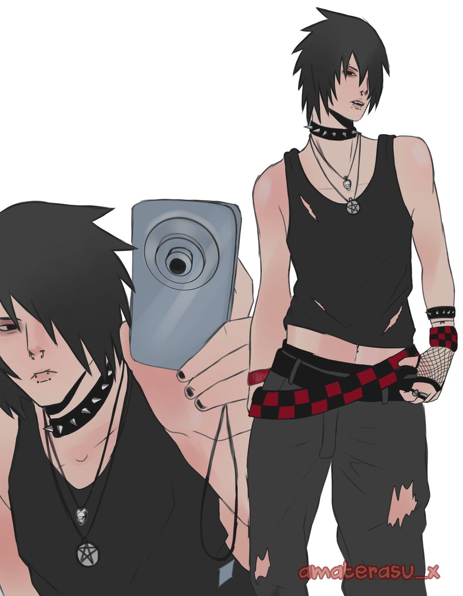 Uchi_sht's tweet image. 💗🖤
#Naruto #Sasuke #Narusasu