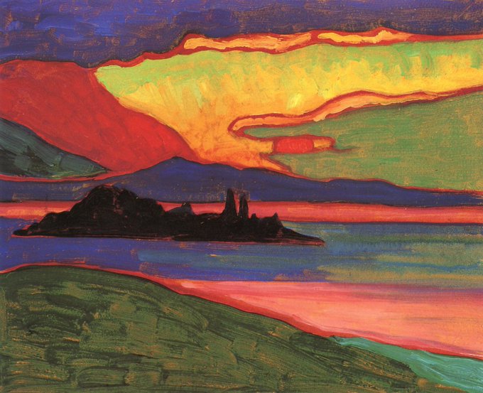 womensart1's tweet image. Gabriele Münter (1877-1962), German Expressionist painter who was at the forefront of the Munich avant-garde in the early 20th century #WomensArt