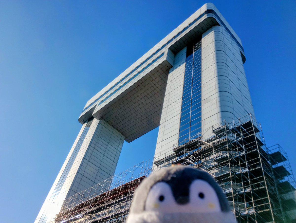 川崎　マリエンにきたコウペンちゃん
いい天気