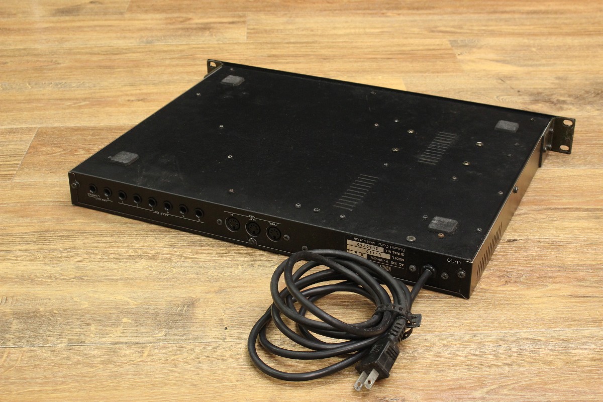 ROLAND U-110が中古で入荷！ PCM音源を99音色を内蔵した音源モジュール