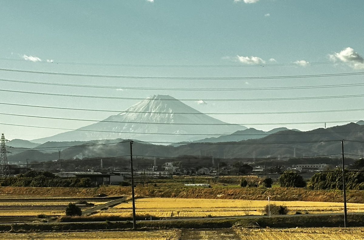 今日の富士山🗻