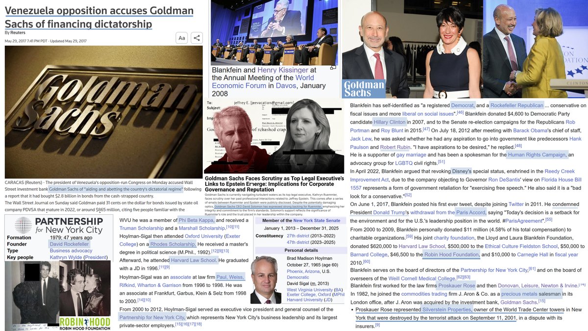 MindandEmotion7's tweet image. Jeffrey Epstein and Venezuela?

Both sides of the Epstein argument are very odd to me because no one is talking about the central connecting dot for Jeffrey Epstein which is radical Marxism through the Robinhood Foundation and Lynn Rothschild's Council for Inclusive Capitalism.…