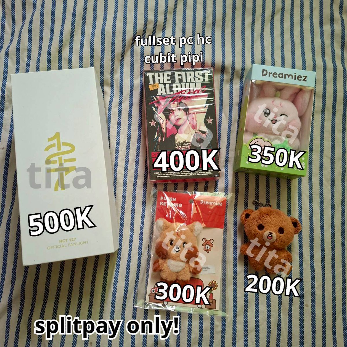 crzebleie's tweet image. SCAMMER ALERT!! 🚨
Help rt biar ga ad org yg kena lagi

dei wan ken skem💅

note: sebagiannya krn aku jg lalai, lupa cek sihh but yah drpd ad yg kena lagi ya

kalo ad yg wts lightstick 127, gomdo, kkyuping v2, jjopoo keyring, album hc ke nomor ini jangan mau ya gaiss 081291607231