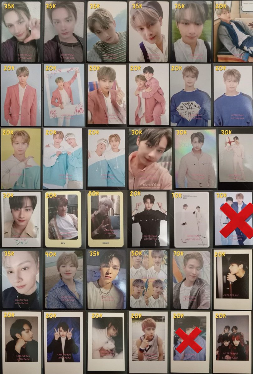 cheezypaws's tweet photo. @caratsstore Ada pc, ada tc, ada yang unit, ada yang sendiri. Album An Ode inc mini photobook The8 yaa. Bisa split pay, bisa 🍊 dom bandung https://t.co/uuwdzWfVrn