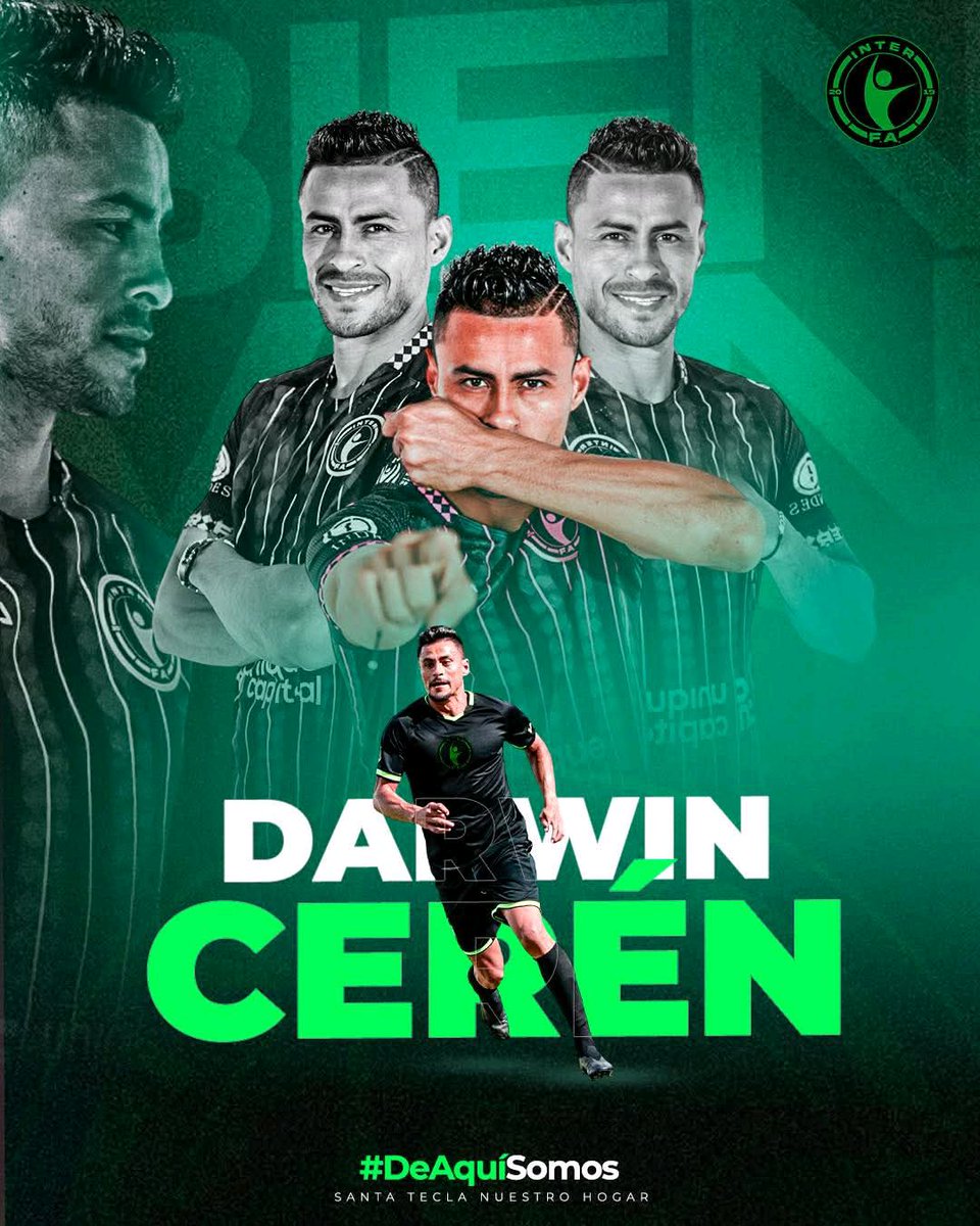 Darwin Cerén se une a las altas de INTER FA