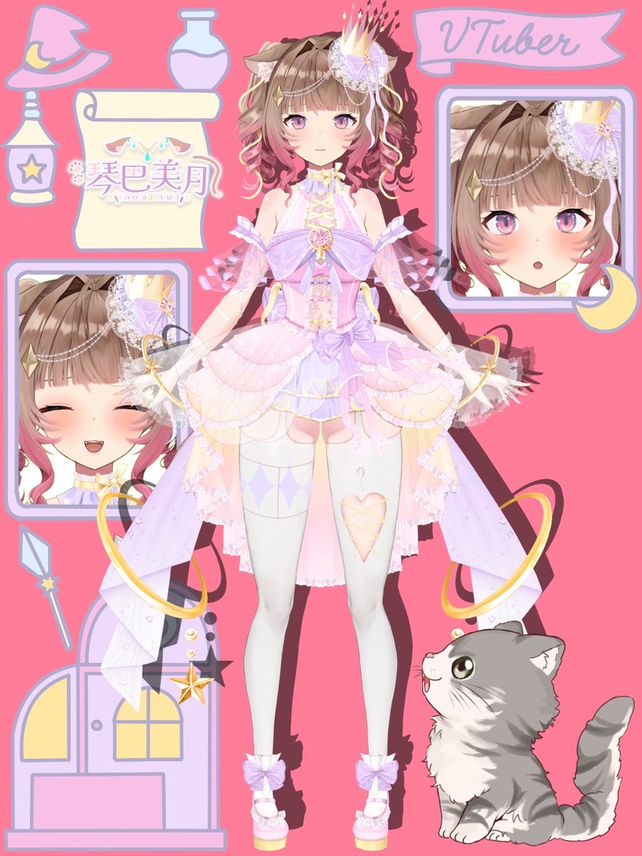 琴巴美月🔮🌙(Kotoha Mizuki)2026年1月新衣装お披露目🎉 (@30Vtuber ...