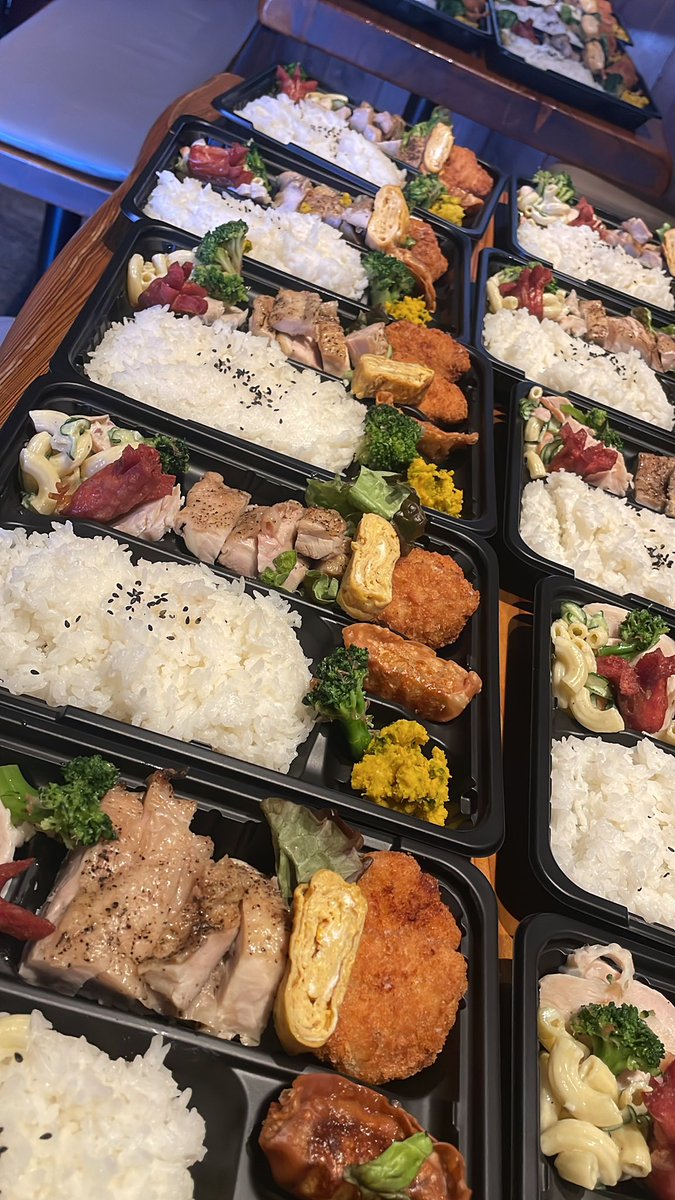 スタッフお弁当
森森にしすぎた🌳
#スマフェス