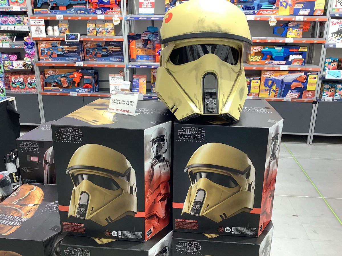 ハズブロストア 台場店】 このショアトルーパーのヘルメット、実は