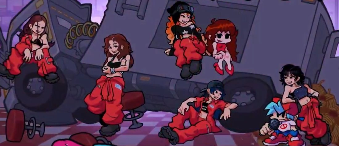 THEIR CHARACTERS IN THE GAME HELLO