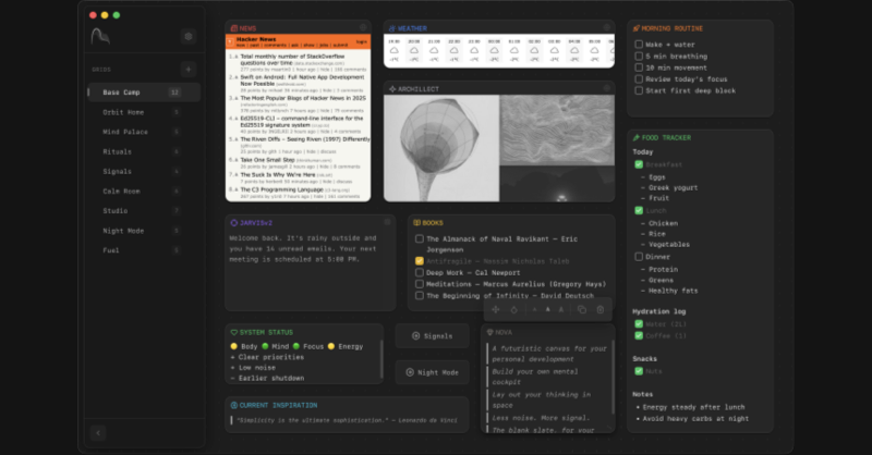spacesuit_app's tweet photo. Introducing Spacesuit.

The canvas that adapts to your mind.

Download on macOS, Windows and Linux.