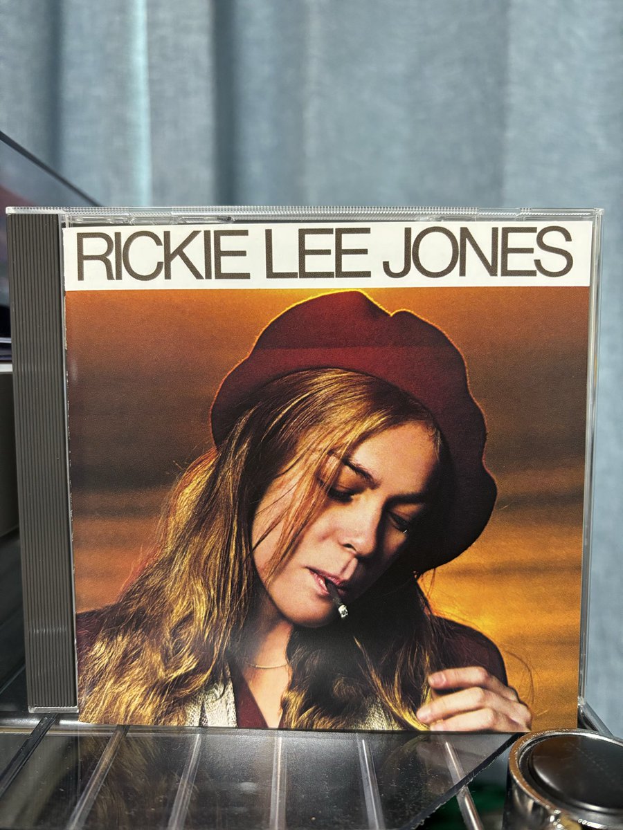 今朝の1枚💿 「RICKIE LEE JONES」 #NowPlaying